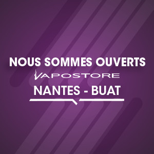 Voir notre boutique de cigarette électronique à Nantes-Buat (44)