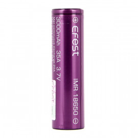 Accu Efest Purple 18650 3000mAh 35A par Efest – Accu e-cigarette – A&L