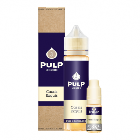 Pack 50ml + 10ml Cassis Exquis Pulp - 03mg