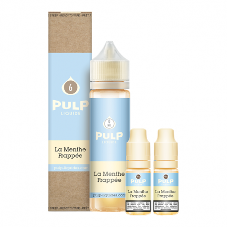 Pack 40+ 2x10ml La Menthe Frappée Pulp - 06mg