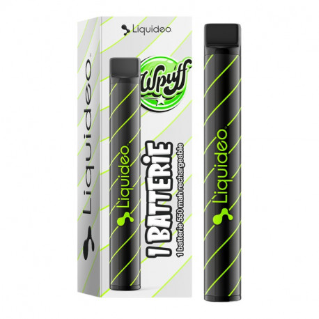 Batterie Wpuff 1800 Pod 550mah Noir Liquideo