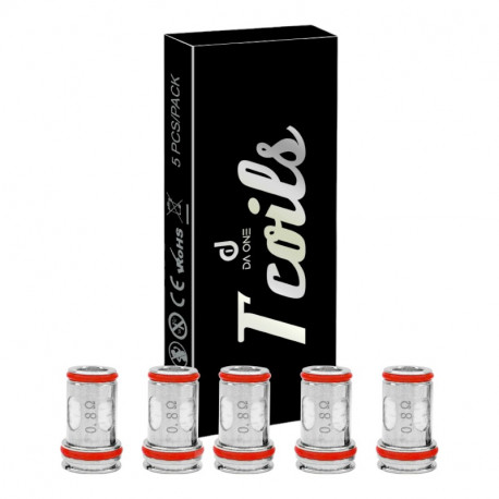 Pack de 5 résistances T Coils Da One