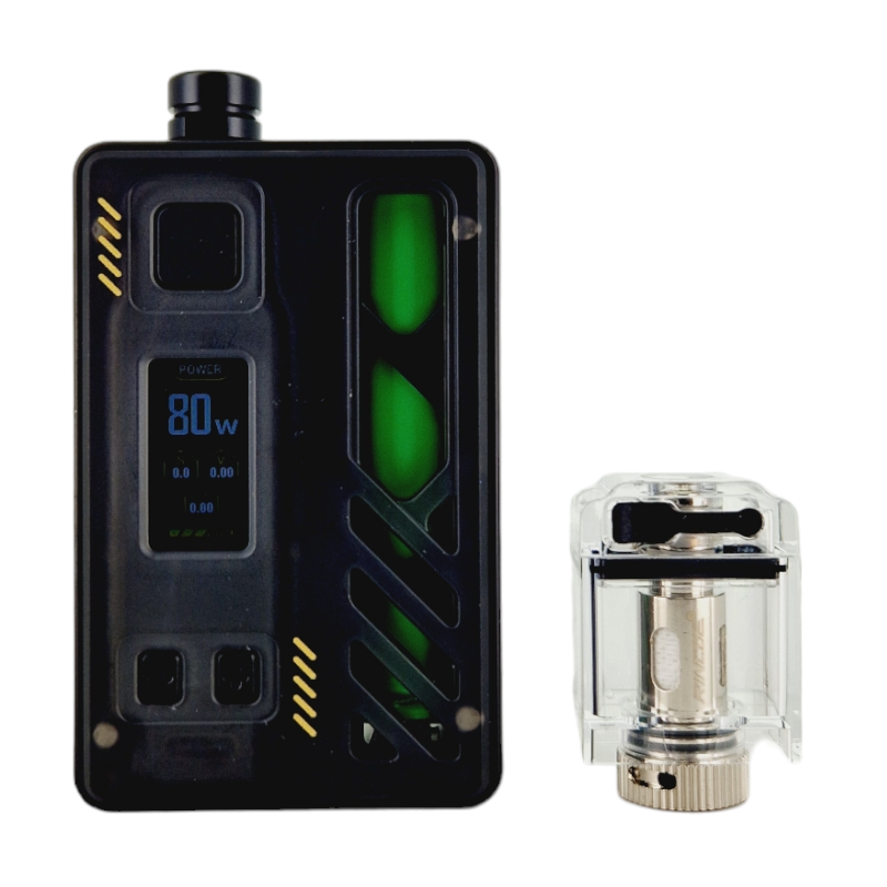 Kit Manto Aio Ultra 80w Cartouche 52ml Rta 56ml