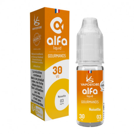 Noisette 70/30 Vapostore Gourmand Alfaliquid 10ml 16mg