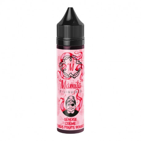 Génoise Crème Coulis Fruits Rouges Mamita Vape Institut 50ml