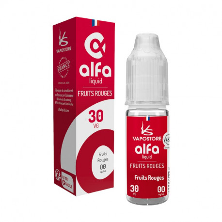 Fruits Rouges 70/30 Vapostore Fruits Rouges Alfaliquid 10ml