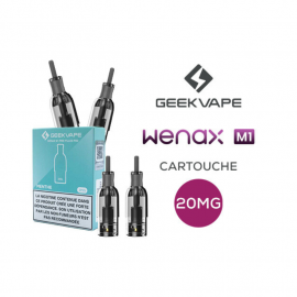 Pack de 2 pods Wenax M1 2ml 20mg GeekVape