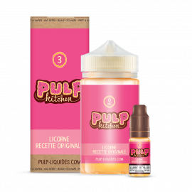 Pack 200ml + 10ml Licorne Recette Originale Pulp Kitchen - 03mg