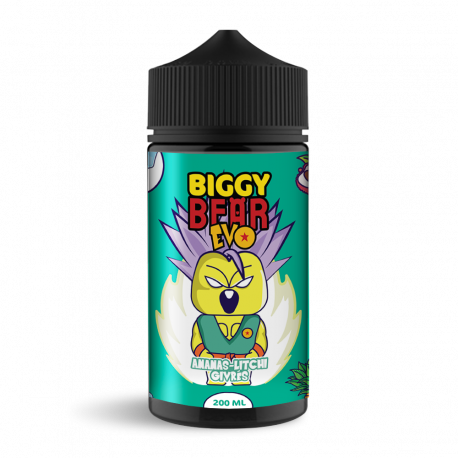 Ananas-Litchi Givres ZHC Mix Series Evo Biggy Bear 200ml 00mg