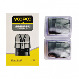 Pack de 2 Pods 4.5ml + résistance Argus E40 Pod Voopoo