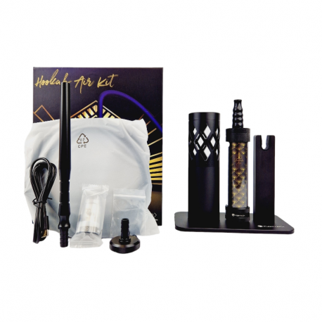 Pack E-Chicha Portable Hookah Air + Dock Black Fumytech