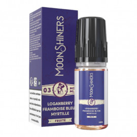 Loganberry Framboise Bleue Myrtille Basic Moonshiners 10ml