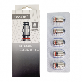 Pack de 5 résistances D-Coil Smoktech