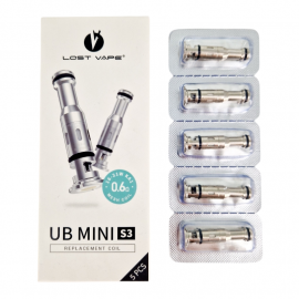 Pack de 5 résistances Mesh UB Mini Lost Vape