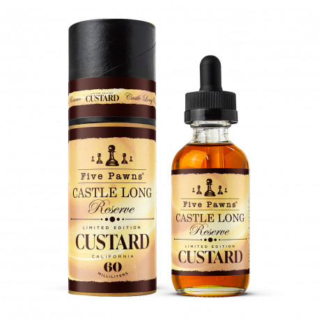 Castle Long Reserve Custard Limited Edition Five Pawns 50ml