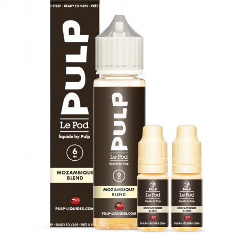 Pack 40ml + 2x10ml Mozambique Blend Pod Liquide Pulp - 06mg