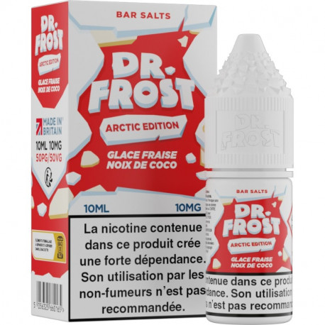 Glace Fraise Noix De Coco Nic Salt Dr. Frost Arctic Edition 10ml