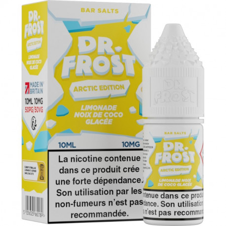 Limonade Noix De Coco Glacée Nic Salt Dr. Frost Arctic Edition 10ml