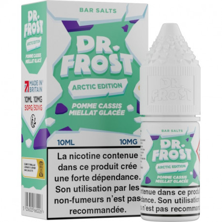 Pomme Cassis Miellat Glacée Nic Salt Dr. Frost Arctic Edition 10ml