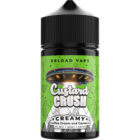 Coffee Cream and Caramel Custard Crush Reload Vape 50ml