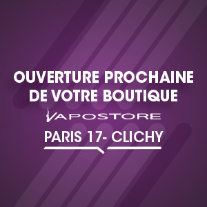 Voir notre boutique de cigarette électronique à Paris 17 (Clichy)